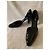 Sandali Salvatore Ferragamo in vernice nera Nero - vista 5