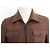 Coach JACKE TRAINERJACKE 48 M BRAUN LEDERJACKE WESTE - Ansicht 2