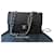 Timeless Chanel Vintage - Klassische gefütterte Überschlagtasche Schwarz Leder  ref.518233