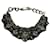Prada Black Green Crystal Bib necklace  ref.518259