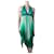 Bcbg Max Azria Dresses Light green Silk  ref.518264