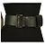 Rundholz Rundholtz Cinturón de mujer en piel negro con hebilla rectangular talla M - vista 5