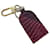 Louis Vuitton Bag charms Dark purple Exotic leather  ref.518353