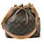 Toile Monogram Louis Vuitton Petite Noe PM Cuir Marron  ref.518839