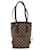 Bucket Louis Vuitton Menilmontant PM Bags Brown Leather  ref.518844