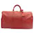Louis Vuitton Keepall 50 Rot Leder  ref.519489