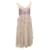 Needle & Thread Embellished Ruffle Dress in Pastel Purple Nylon  ref.519623
