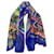 Hermès Hermes Plumes en Fete Schal aus mehrfarbigem Kaschmir Mehrfarben Wolle  ref.519644