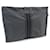 Hermès [Gebraucht] Hermes Second Bag Clutch Bag Fool To Grey x Black HERMES Schwarz Grau  ref.519708
