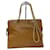 Chanel sac cabas en cuir vintage Marron  ref.519794