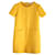 Max & Co Vestido recto Max&Co de punto de algodón amarillo  ref.519871