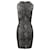 Diane Von Furstenberg Kleid mit Schlangenmuster aus grauem Viskose Strahl Zellulosefaser  ref.519873
