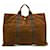 Hermès [Usato] Hermes HERMES Tote Bag Full Tote MM Marrone 100% cotone  ref.520263