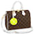 Louis Vuitton LV Speedy Match 25 Brown Leather  ref.520380