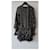 Yves Saint Laurent MINI ROBE NOIRE EN SOIE SAINT LAURENT Doré  - vue 4