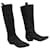Sartore p boots 38,5 Black Deerskin  ref.520487