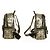 Zaino MCM 'Stark Insignia' in pelle di tela con borchie argento e canna di fucile - vista 6