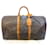 Louis Vuitton keepall 55 Monogram Brown Leather  ref.520505