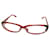 Occhiali Dior Rosso Plastica  ref.520630