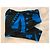 Issey Miyake Pantaloni Homme Plissé neri e blu - vista 8