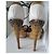 Giuseppe Zanotti Sandali Zanotti con cinturini alla caviglia e dettagli dorati Nero Bianco D'oro - vista 10