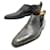BERLUTI SHOES BOOTS 11 45 BROWN PATINA LEATHER LOW BOOTS SHOES  ref.521273