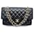 NEW CHANEL CLASSIC TIMELESS MEDIUM HANDBAG BLACK QUILTED LEATHER BAG  ref.521294
