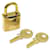 Hermès NEW PADLOCKS HERMES + 2 cles 120 PR KELLY BIRKIN BAG IN GOLD METAL GOLD PADLOCK Golden  ref.521298