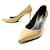 YVES SAINT LAURENT SCHUHE PUMPS 375368 36.5 SCHUHE AUS BEIGEM LACKLEDER  ref.521320