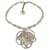 Chanel Halsketten Silber Hardware Perle  ref.521530
