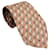 Hermès hermes tie Brown Silk  ref.521924