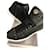 Versace Sneakers Black Leather  ref.521950