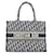 Dior Navy Monogram Trotter Oblique Small Book Tote Shopper Bag  ref.522063