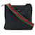 Gucci Saddlebags Black Red Green Leather Cloth  ref.522208