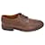 Brunello Cucinelli Zapatos Brogue Longwing en Cuero Marrón Castaño  ref.522273