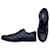Baskets Louis Vuitton en toile monogram noire avec garniture en cuir noir  ref.522293