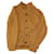 Cárdigan de punto de cuello alto Tom Ford en lana camel Amarillo Mohair  ref.522350