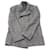 Marc Jacobs Plaid Pea Coat in Grey Wool Python print  ref.522421