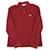 Lacoste manga comprida Classic Fit L.12.12 Camisa Polo em Algodão Vermelho  ref.522430