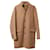 Manteau Valentino à simple boutonnage en laine de chameau marron  ref.522486