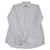 Jil Sander Gestreiftes Button-Down-Hemd aus weißer Baumwolle  ref.522500