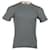 Brunello Cucinelli Mock-Neck T-shirt in Grey Cotton Jersey  ref.522521