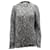 Sandro Boredom Chunky Knit Crewneck Sweater in Black Acrylic  ref.522548