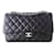 Timeless BLACK CHANEL CLASSIC BAG Leather  ref.522559