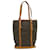 Louis Vuitton Bucket Brown Cloth  ref.522737