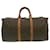 Louis Vuitton Keepall 50 Brown Cloth  ref.522911