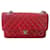 Timeless Bolsa Chanel Atemporal Clássica Vermelho Couro envernizado  ref.522925
