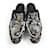 Autre Marque Grey Mer Greymer Blue Brown Snake Pattern Leather Mules Slip on Zapatos tamaño 41 Multicolor Cuero  ref.523058