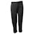 Pantaloni sartoriali Victoria Beckham in viscosa nera Nero Fibra di cellulosa  ref.523338