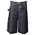 Bottega Veneta Primavera 2020 Culottes Jeans in Cotone Blu Scuro  ref.523349